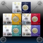 5 x 2 EVRO FRANCIJA 2021 "Paris Olympic Games 2024" KARTICA 5 x 2 EVRO FRANCIJA 2021 "Paris Olympic Games 2024" KARTICA